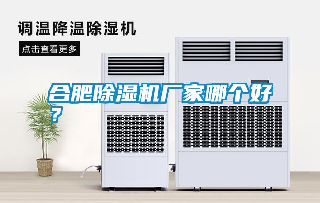 合肥除濕機廠家哪個好？