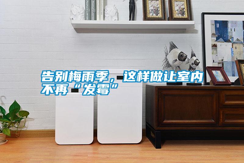 告別梅雨季，這樣做讓室內(nèi)不再“發(fā)霉”