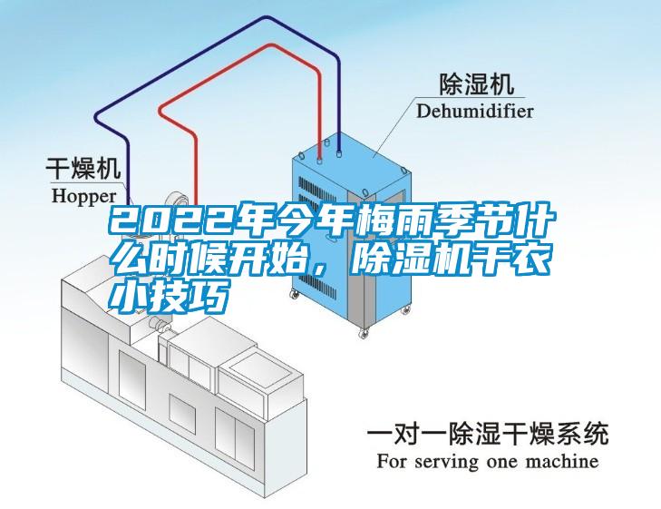 2022年今年梅雨季節什么時候開始，除濕機干衣小技巧