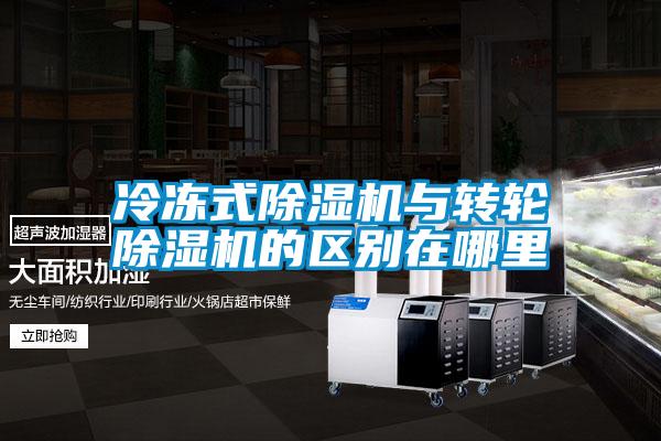 冷凍式除濕機與轉輪除濕機的區(qū)別在哪里