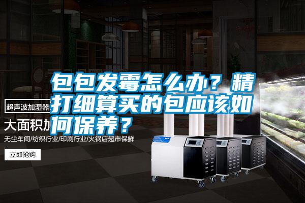 包包發(fā)霉怎么辦？精打細(xì)算買(mǎi)的包應(yīng)該如何保養(yǎng)？
