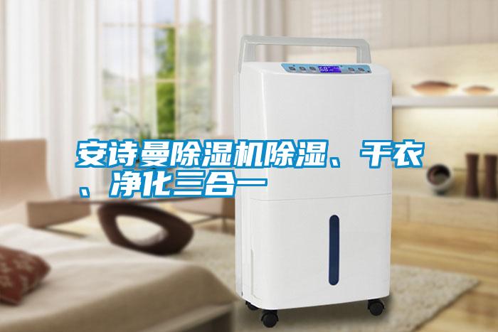 安詩曼除濕機除濕、干衣、凈化三合一