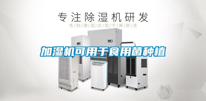 加濕機可用于食用菌種植