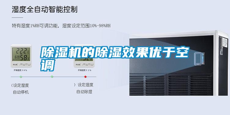 除濕機(jī)的除濕效果優(yōu)于空調(diào)