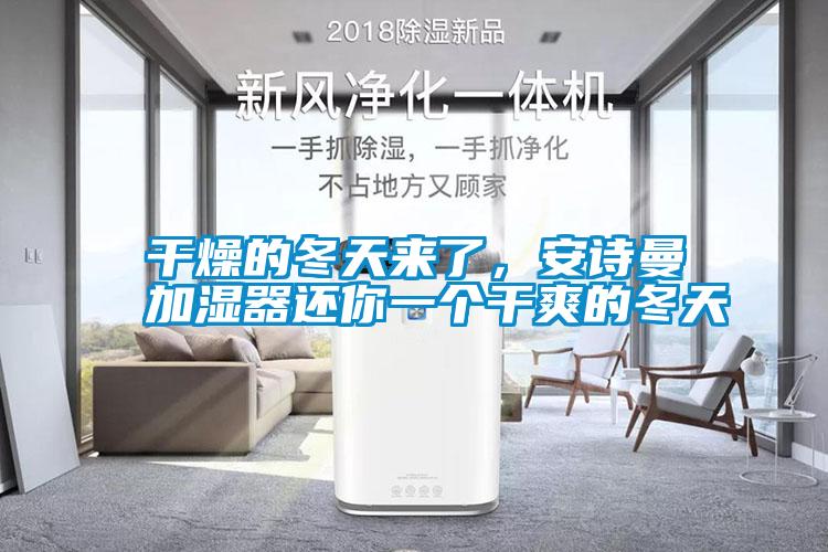 干燥的冬天來了，安詩曼加濕器還你一個干爽的冬天