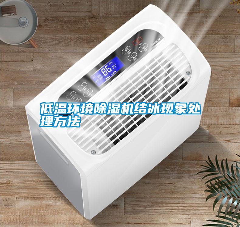 低溫環境除濕機結冰現象處理方法