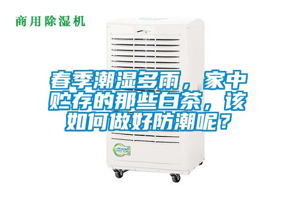 春季潮濕多雨，家中貯存的那些白茶，該如何做好防潮呢？