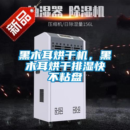 黑木耳烘干機，黑木耳烘干排濕快不粘盤