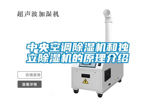 中央空調除濕機和獨立除濕機的原理介紹