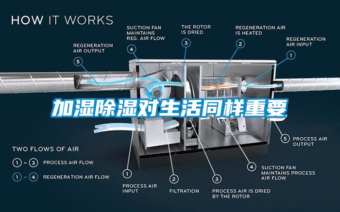 加濕除濕對生活同樣重要