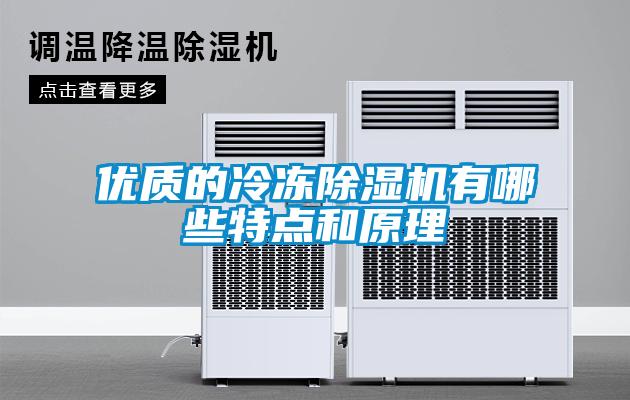 優質的冷凍除濕機有哪些特點和原理