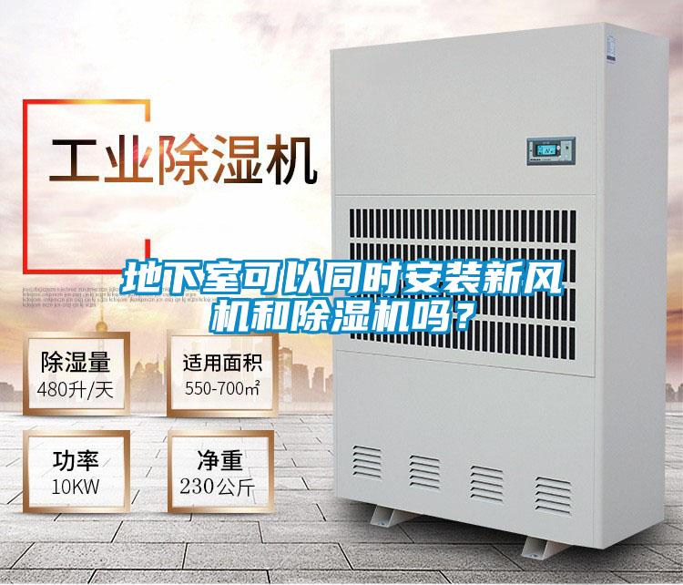 地下室可以同時安裝新風機和除濕機嗎？