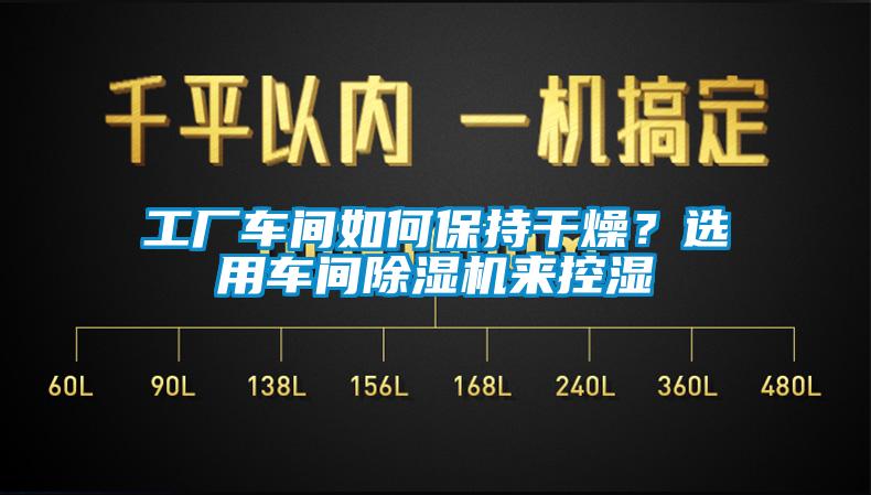 工廠車間如何保持干燥？選用車間除濕機來控濕