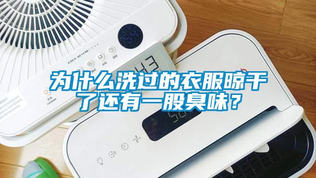 為什么洗過的衣服晾干了還有一股臭味？
