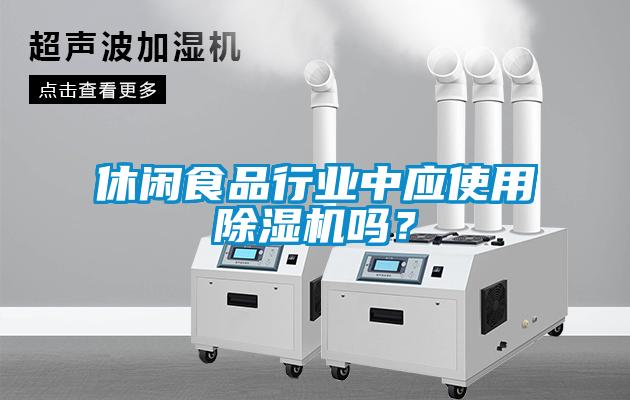 休閑食品行業中應使用除濕機嗎？
