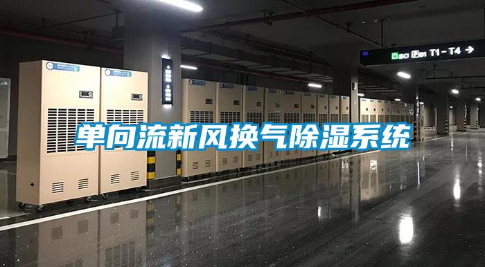 單向流新風換氣除濕系統