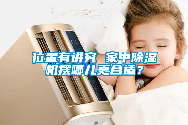 位置有講究 家中除濕機擺哪兒更合適？