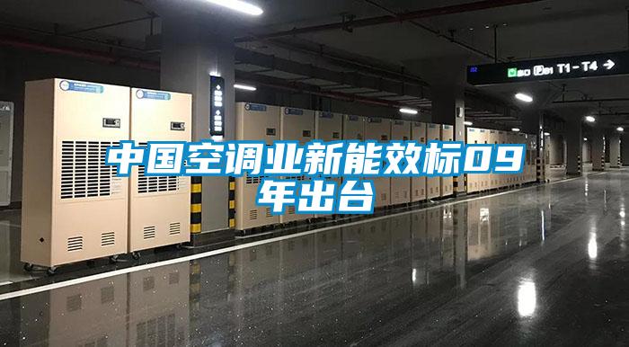 中國空調業新能效標09年出臺