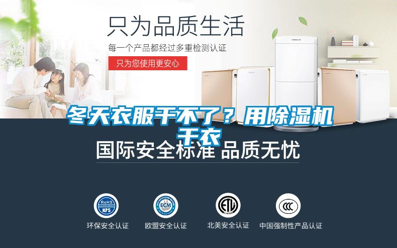 冬天衣服干不了？用除濕機干衣