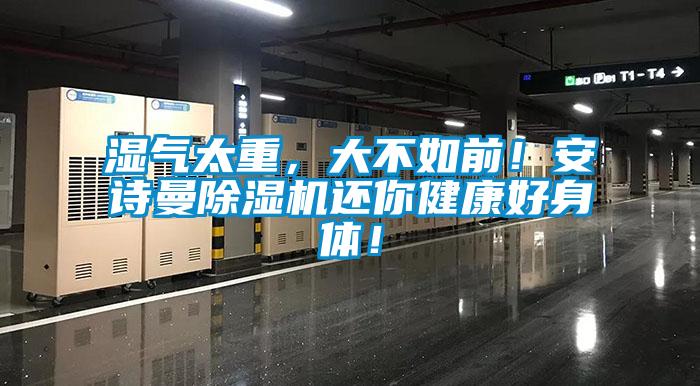 濕氣太重，大不如前！安詩曼除濕機還你健康好身體！