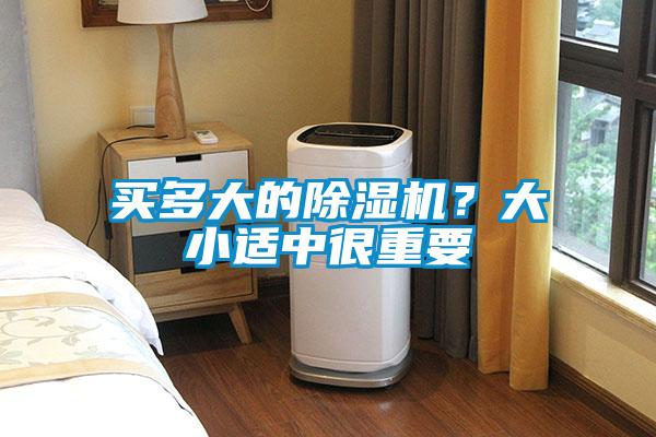 買多大的除濕機？大小適中很重要