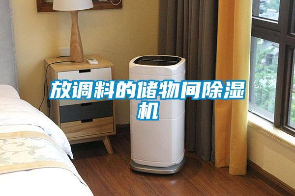 放調(diào)料的儲(chǔ)物間除濕機(jī)