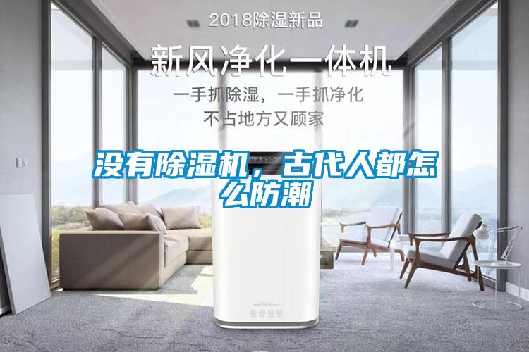 沒有除濕機，古代人都怎么防潮