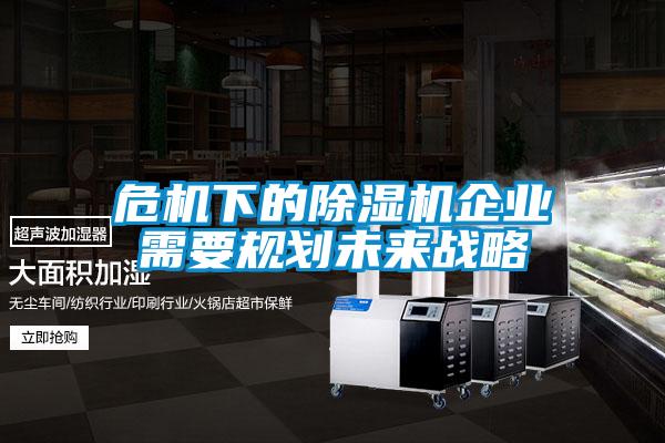 危機(jī)下的除濕機(jī)企業(yè)需要規(guī)劃未來戰(zhàn)略