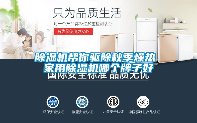 除濕機幫你驅除秋季燥熱 家用除濕機哪個牌子好