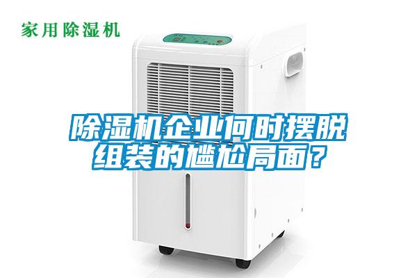 除濕機企業(yè)何時擺脫組裝的尷尬局面？