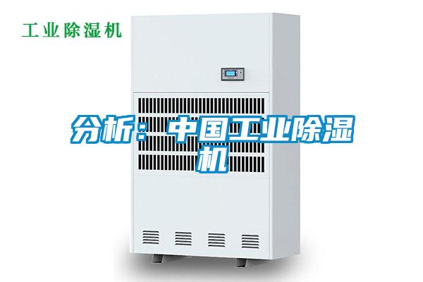 分析：中國工業除濕機