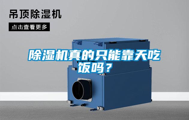 除濕機真的只能靠天吃飯嗎？