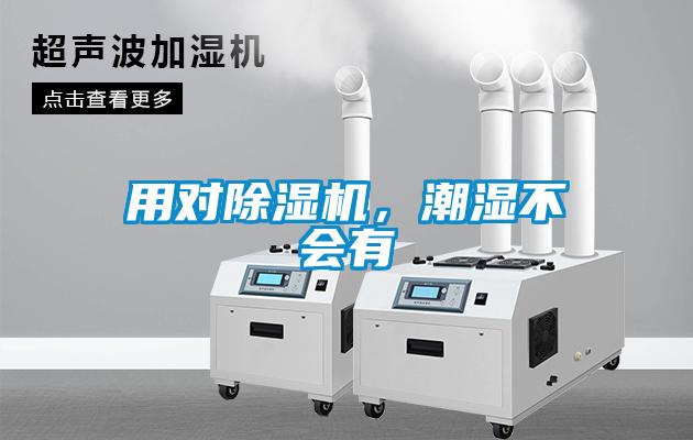 用對除濕機，潮濕不會有