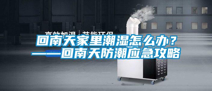 回南天家里潮濕怎么辦？——回南天防潮應急攻略