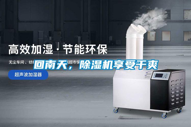 回南天，除濕機(jī)享受干爽