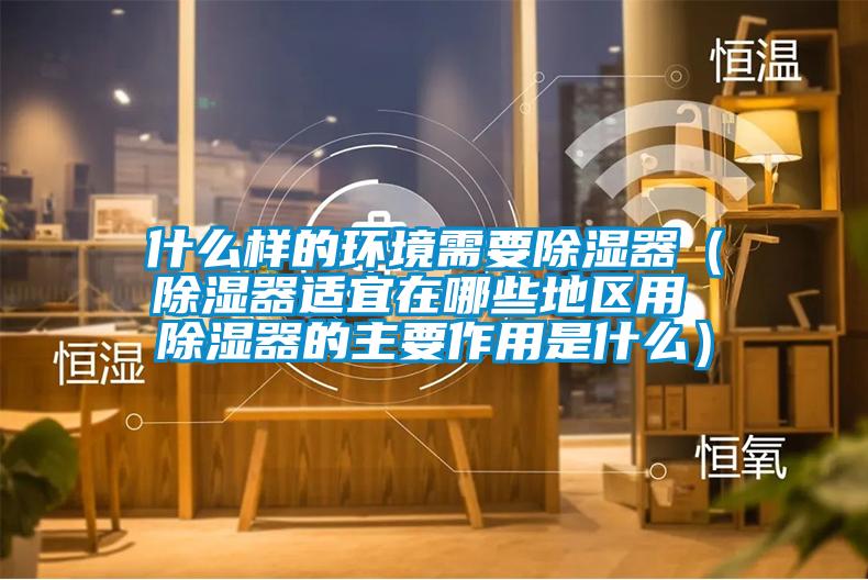 什么樣的環境需要除濕器（除濕器適宜在哪些地區用 除濕器的主要作用是什么）