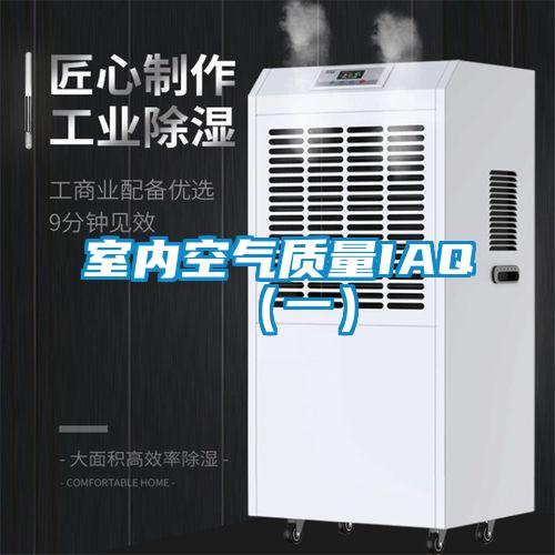 室內空氣質量IAQ（一）