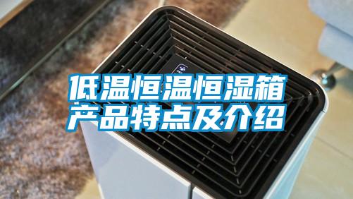 低溫恒溫恒濕箱產品特點及介紹