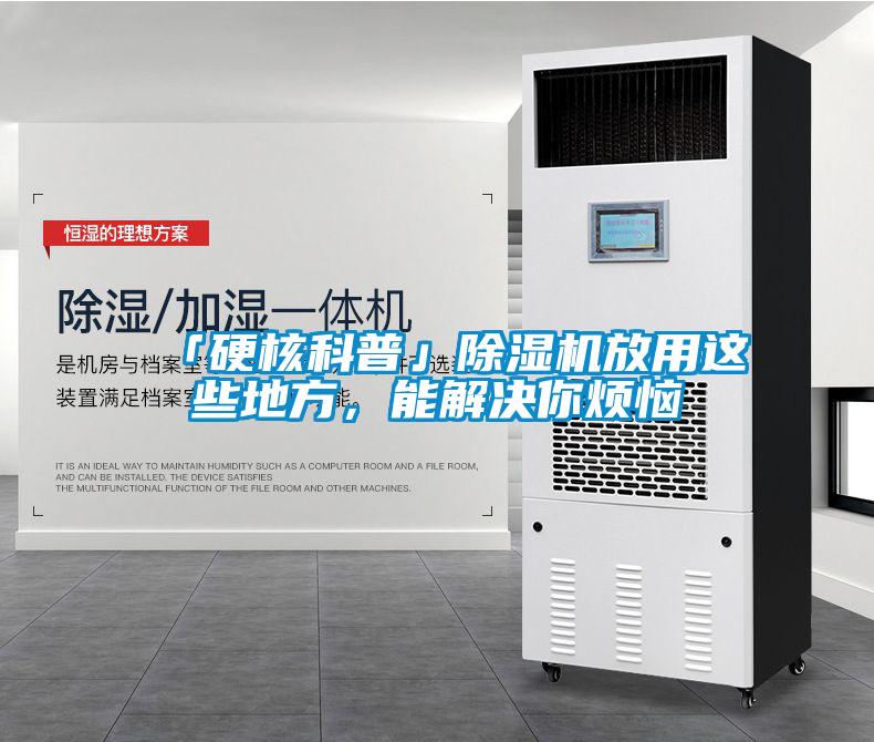 「硬核科普」除濕機放用這些地方，能解決你煩惱