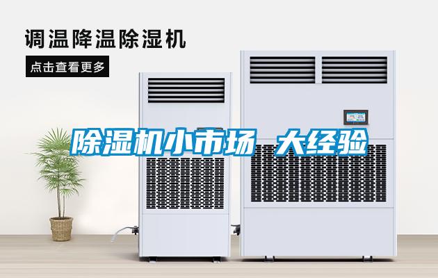 除濕機小市場 大經驗