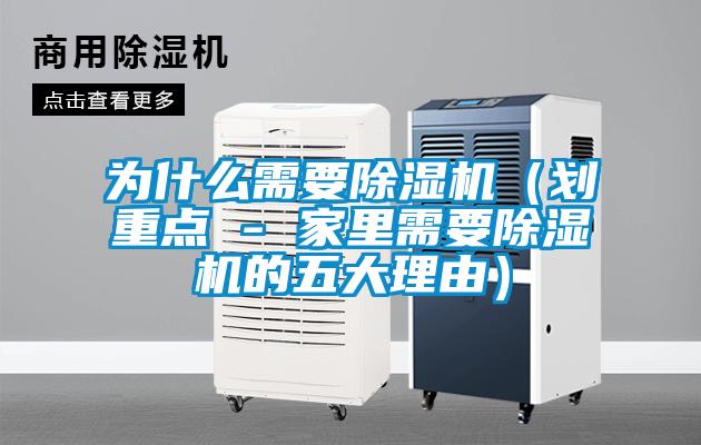 為什么需要除濕機（劃重點 - 家里需要除濕機的五大理由）