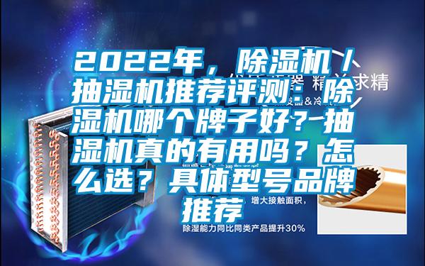 2022年，除濕機／抽濕機推薦評測：除濕機哪個牌子好？抽濕機真的有用嗎？怎么選？具體型號品牌推薦