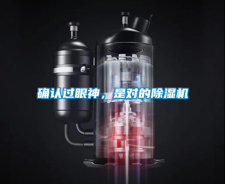 確認過眼神，是對的除濕機