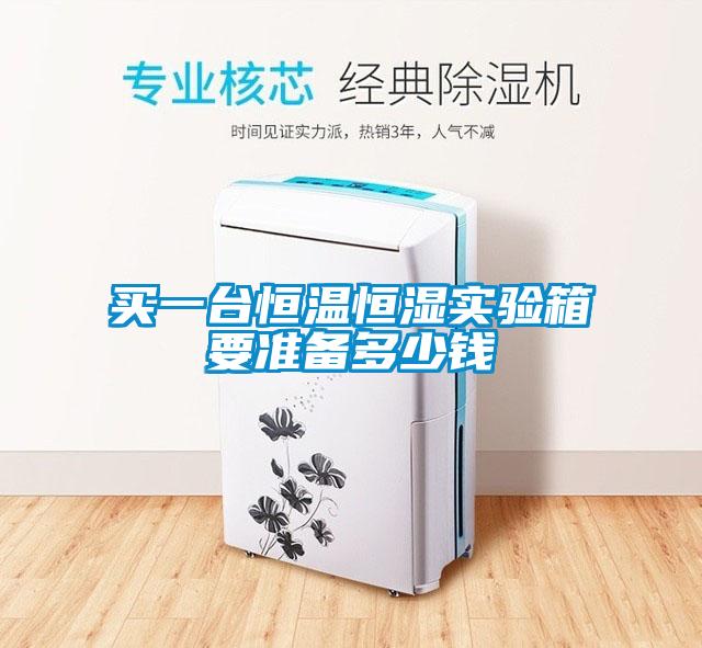 買一臺恒溫恒濕實驗箱要準備多少錢