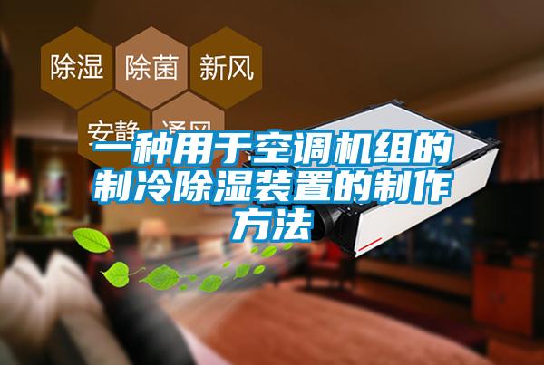 一種用于空調機組的制冷除濕裝置的制作方法