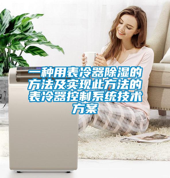 一種用表冷器除濕的方法及實現此方法的表冷器控制系統技術方案