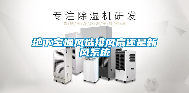 地下室通風選排風扇還是新風系統(tǒng)