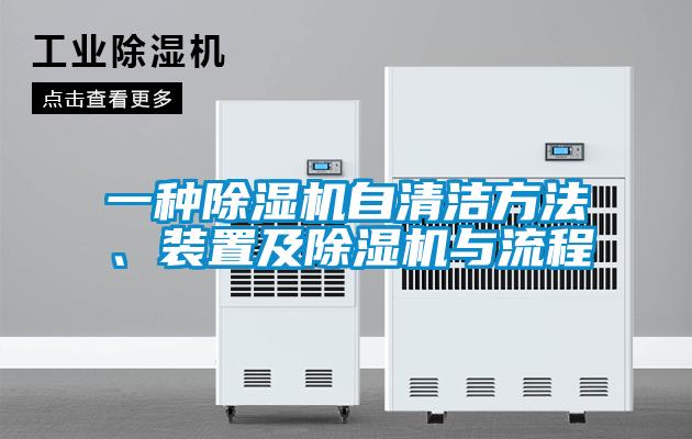 一種除濕機自清潔方法、裝置及除濕機與流程