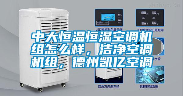 中大恒溫恒濕空調機組怎么樣，潔凈空調機組，德州凱億空調