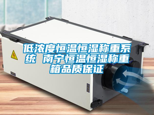 低濃度恒溫恒濕稱重系統 南寧恒溫恒濕稱重箱品質保證